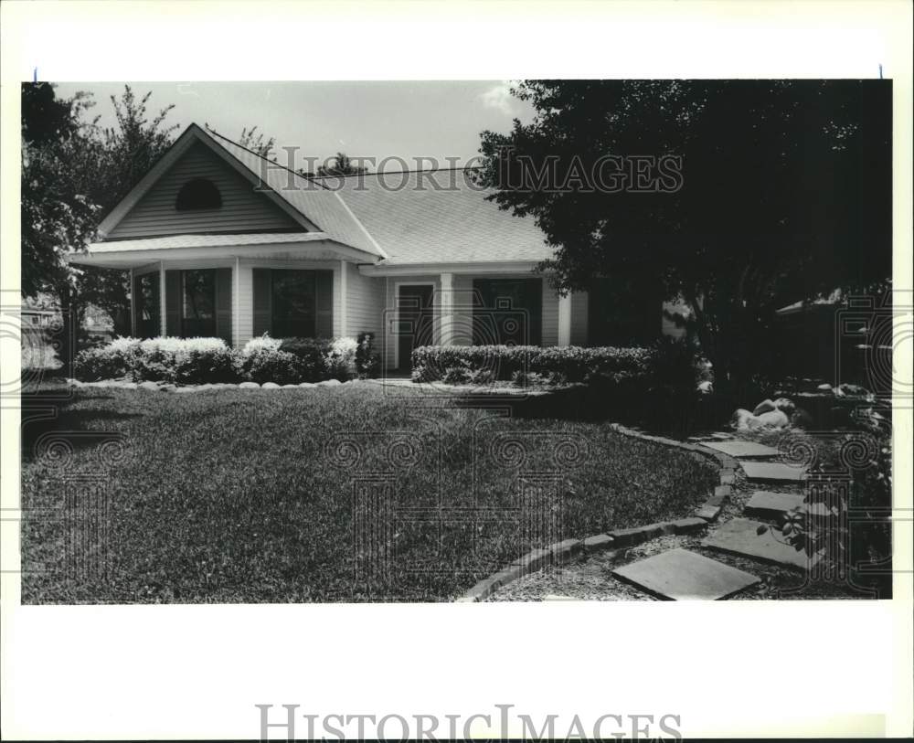 1990 Press Photo Housing - Real estate house at 9909 River Ridge Drive - Historic Images