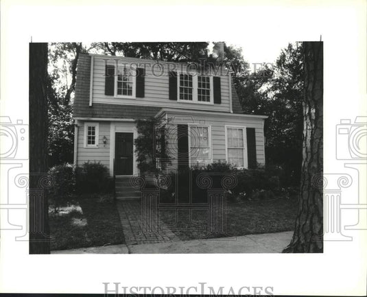 1990 Press Photo Housing - Real estate house at