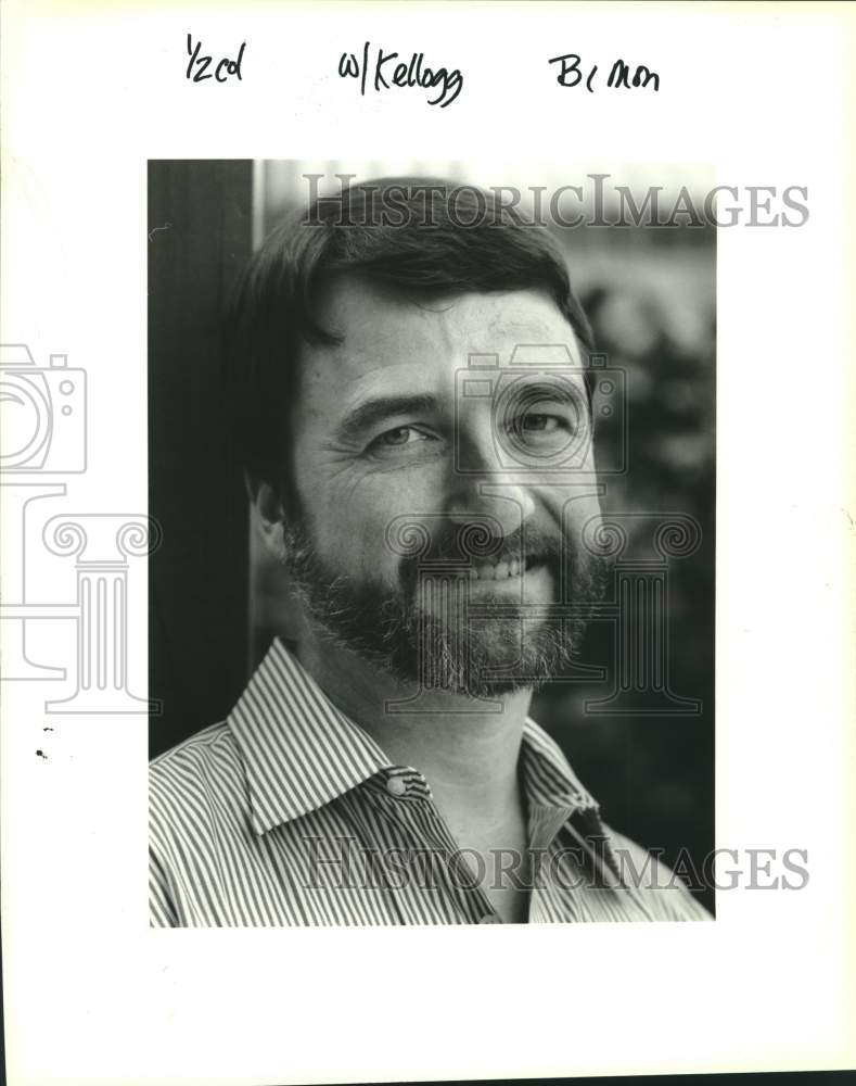 1993 Press Photo Jim Kellogg, civil rights lawyer known for AIDS cases - Historic Images