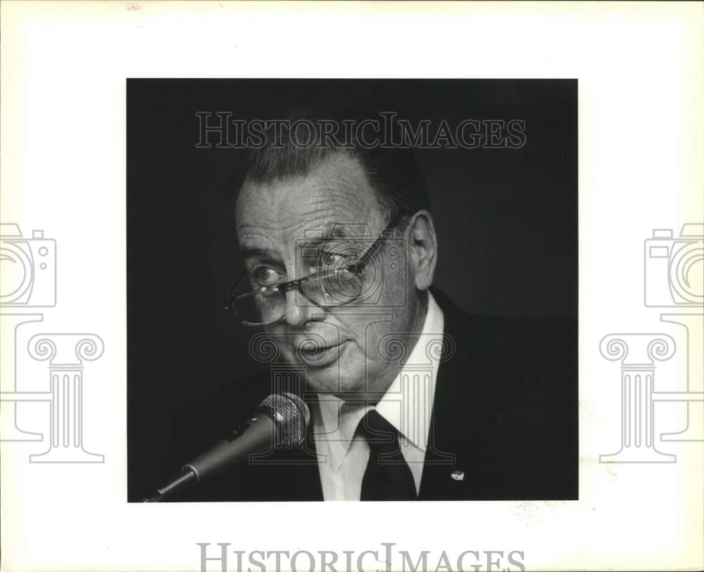 1989 Press Photo Hugh Kelly at ODECO Annual Meeting - Historic Images