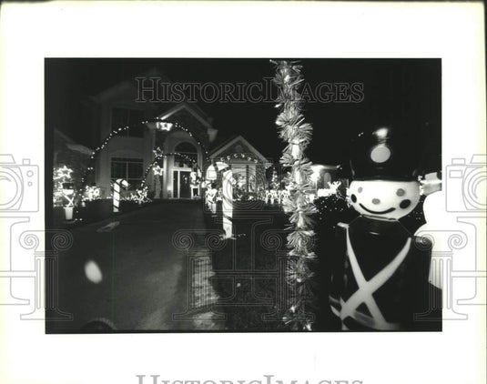 1994 Press Photo Kenner Christmas Light decorations-