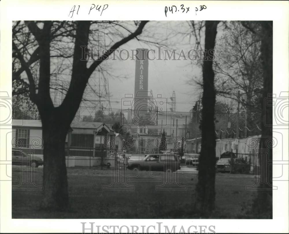 1991 Press Photo Kaiser plant after ten years of being closed, St. Bernard - Historic Images