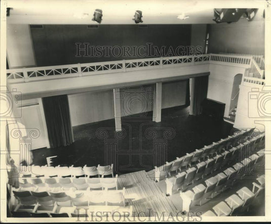 1965 Interior of Miller-designed playhouse after renovation.-Historic Images