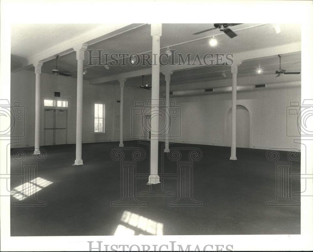 1986 Press Photo  Kenner Wildlife &amp; Fisheries Museum is scheduled to open soon. - Historic Images