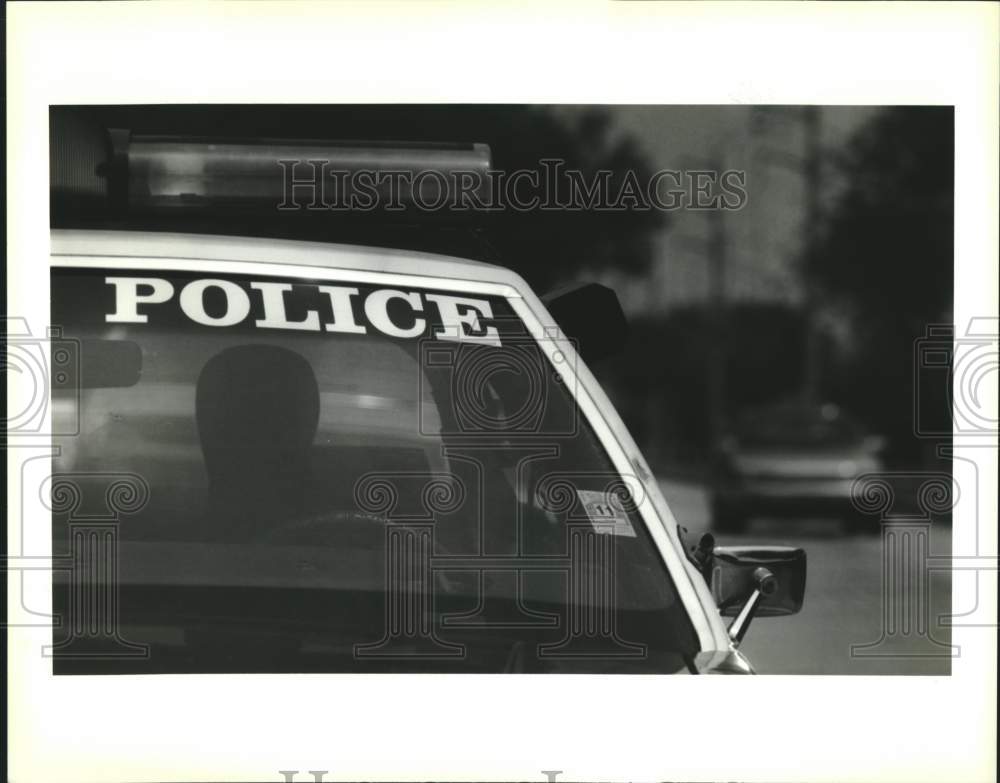 1993 Press Photo Kenner police car at 1100 block of Vintage Drive - Historic Images