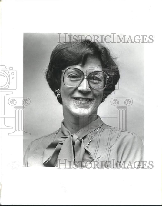 1986 Press Photo Suzie Kitchens, Super Volunteer - Historic Images