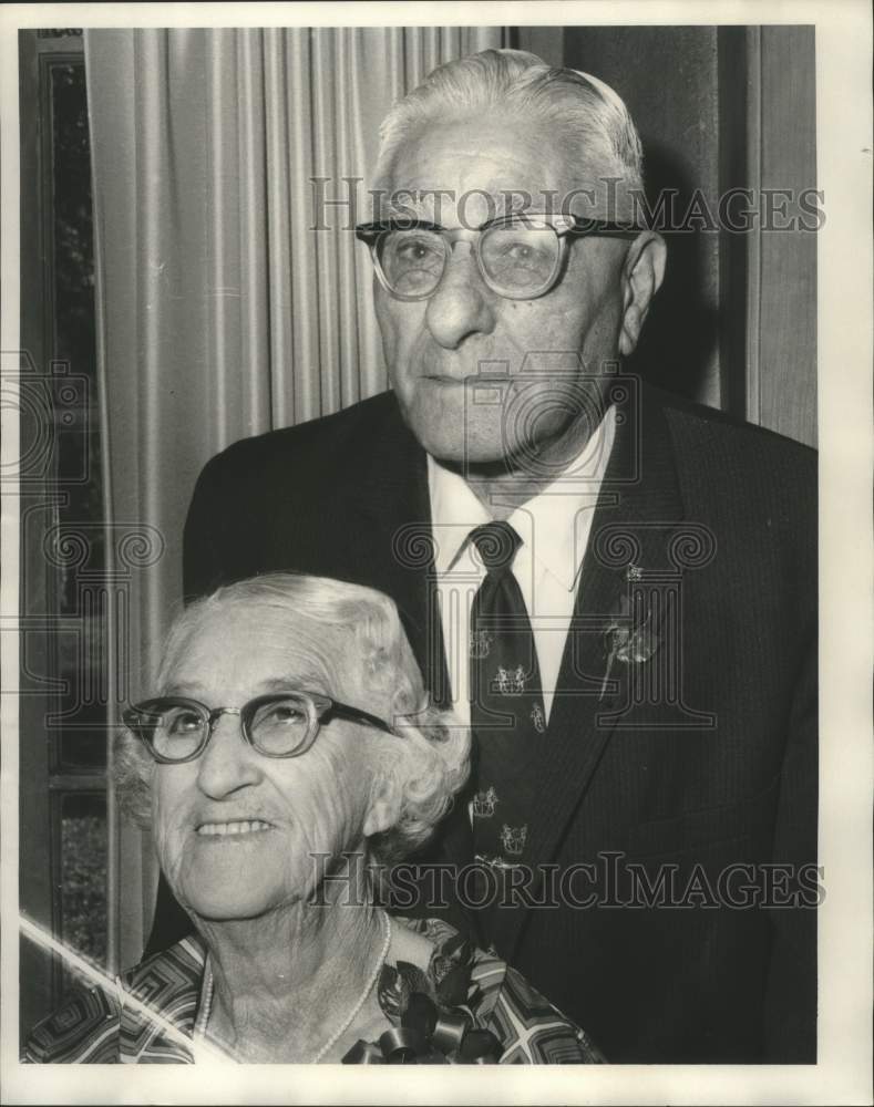 1971 Mr. &amp; Mrs. Arthur H. Khern&#39;s 60th Wedding Anniversary - Historic Images