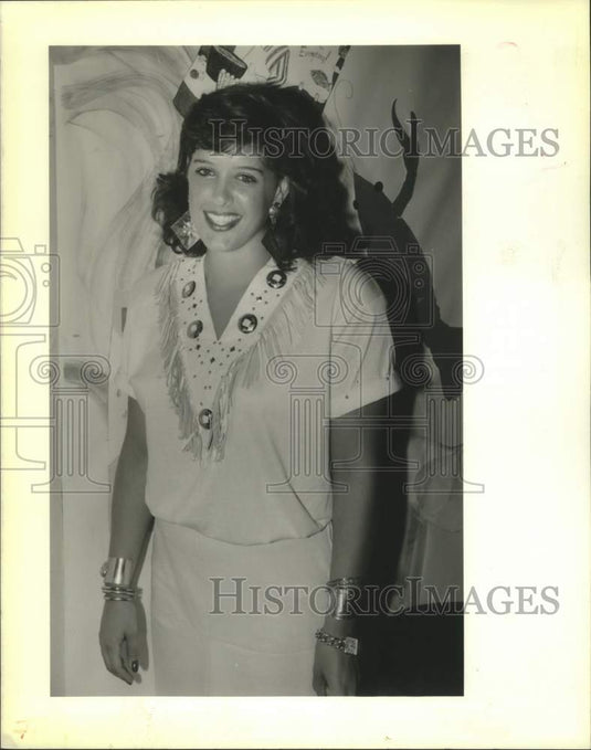 1989 Press Photo Molly Heidingsfelder, McIlhenny Deb. Party - Historic Images