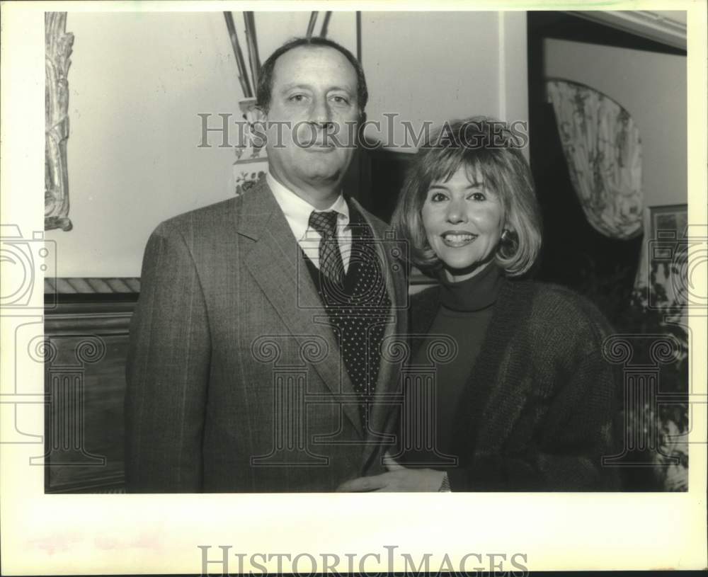 1992 Press Photo Duke Alums - Dr. Rene and Mrs. Janet Koppel - Historic Images