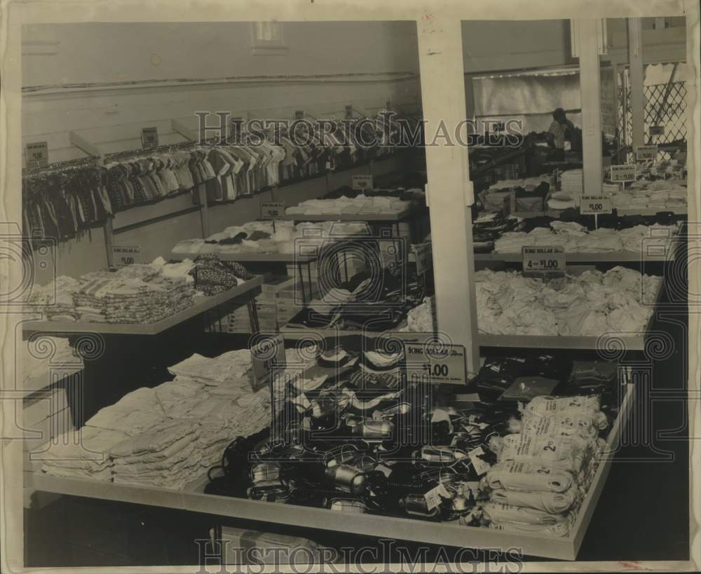 1960 Interior Of New King Dollar Store, 335 Sala Avenue. Westwego - Historic Images