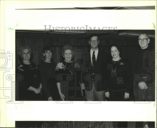 1989 Press Photo New officers of the Jefferson Geneological Society - Historic Images