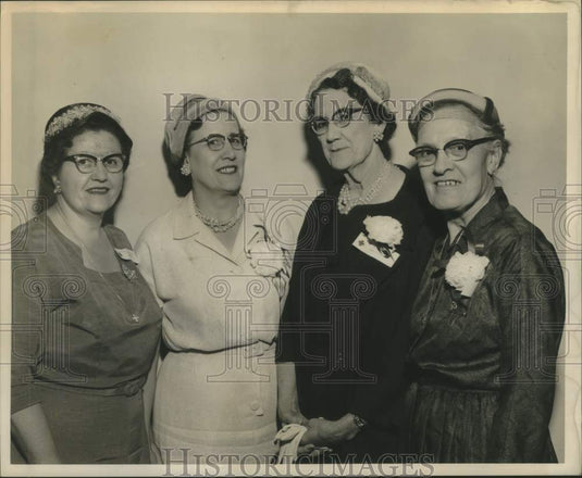 1959 Press Photo Women of the King's Daughters & Sons, Monteleone Hotel-Historic Images