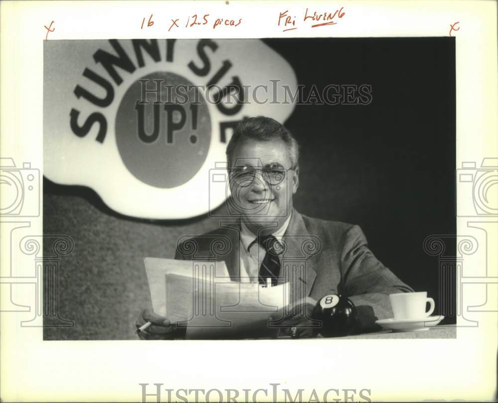 1990 Press Photo Bob Krieger, editor &amp; producer - Historic Images