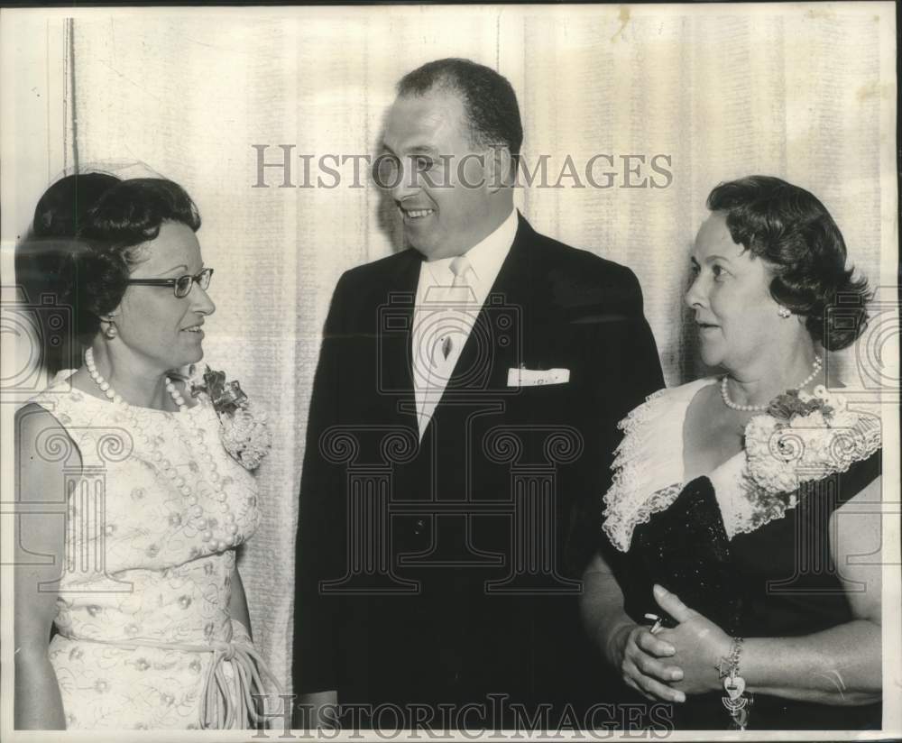 1963 Press Photo Officers Of City Of Hope Medical Center, New Orleans Chapter-Historic Images