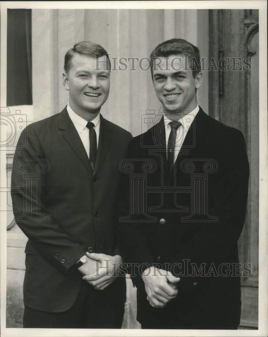 1964 James R. Ipser & Eric M. Timmreck- Receive scholarship grants-Historic Images