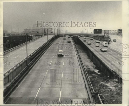 1972 Intertstate-10 & Pontchartrain Expressway - Historic Images