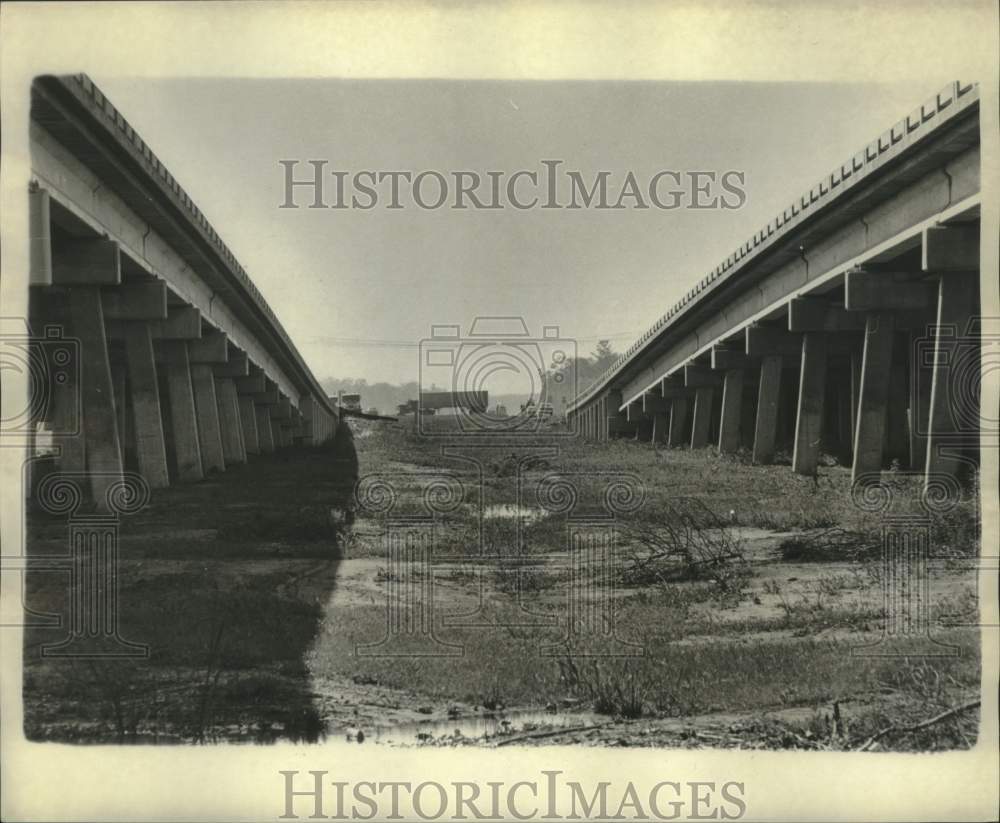 Press Photo Interstate 10 Construction - Historic Images