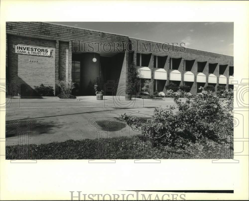 1989 Press Photo Former Banker&#39;s Trust Building, Kenner - Historic Images