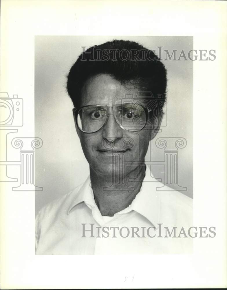 1993 Press Photo Skuddy LeBlanc, St. Bernard County Agent - Historic Images