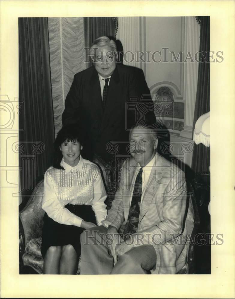 1992 Press Photo Guests at the Leukemia Society Celebration. - Historic Images