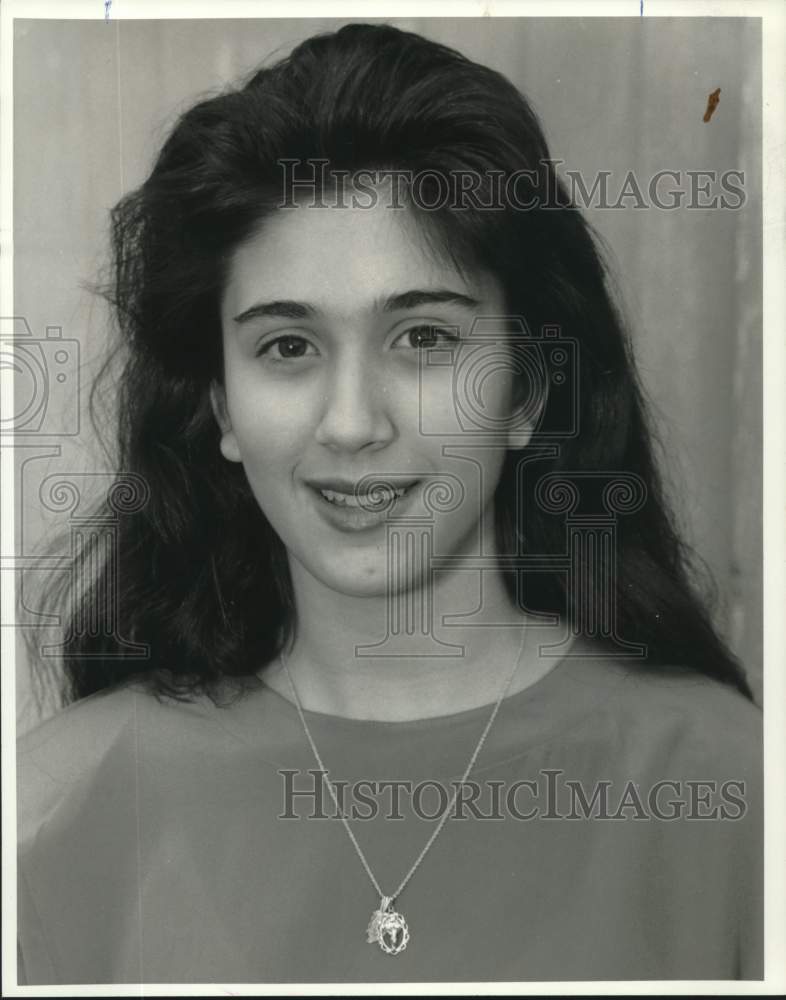 1992 Press Photo Jennifer Lefort, Winner, Valley Forge Essay Contest - Historic Images