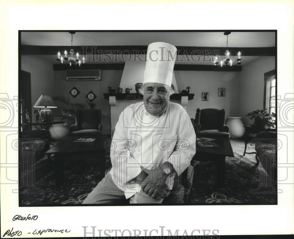 1993 Press Photo Chef at LaProvence - Historic Images