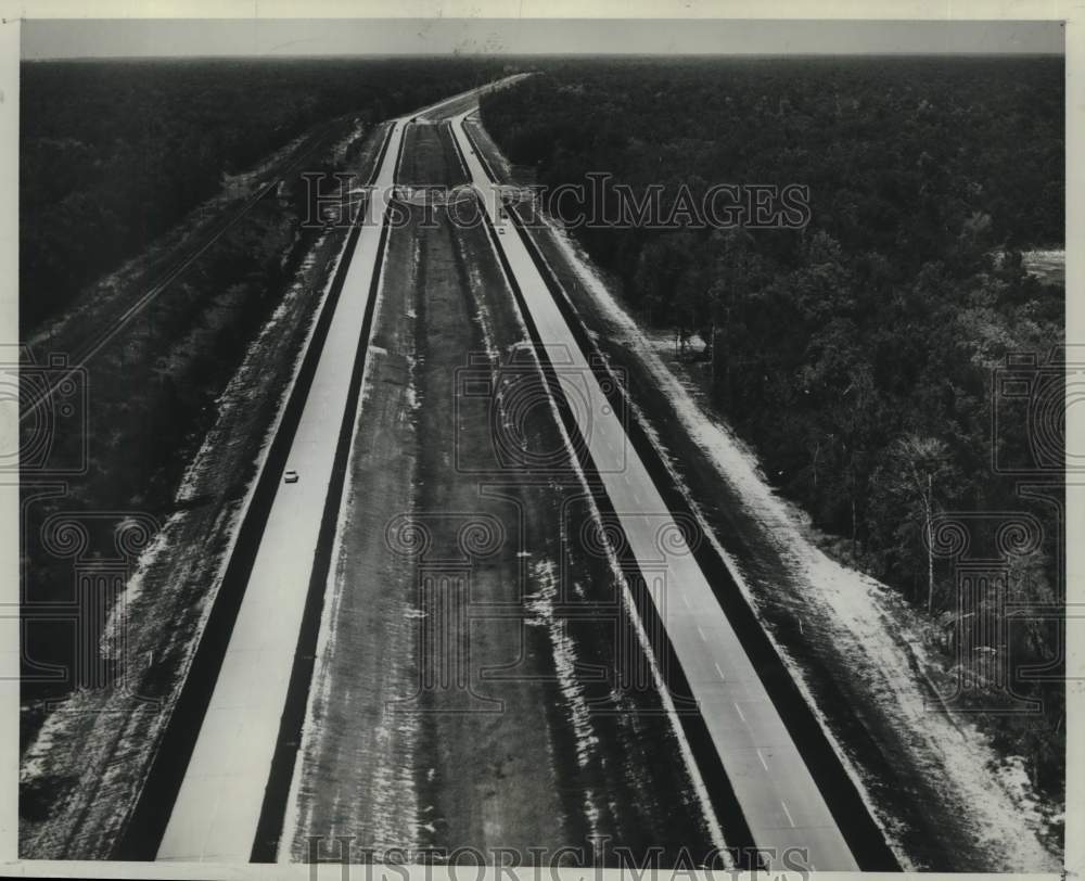 1969 Press Photo Interstate 59 completed through St. Tammany Parish - nob51815-Historic Images