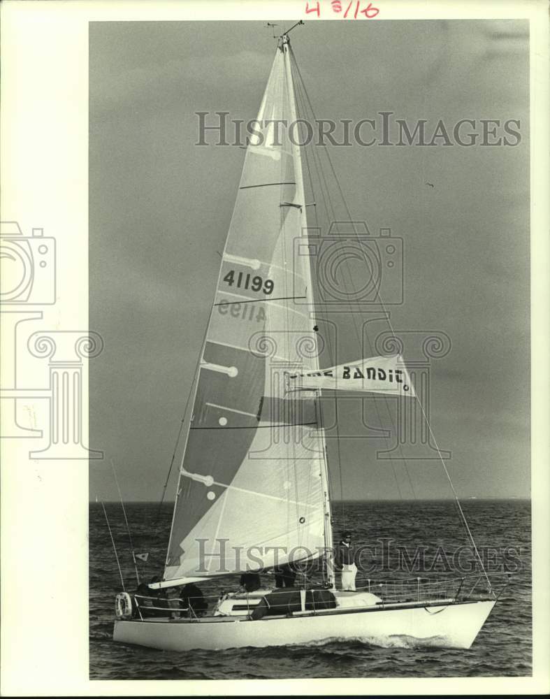 1968 Press Photo Time Bandit, J-35, winner at Lake Pontchartrain Racing Circuit- Historic Images