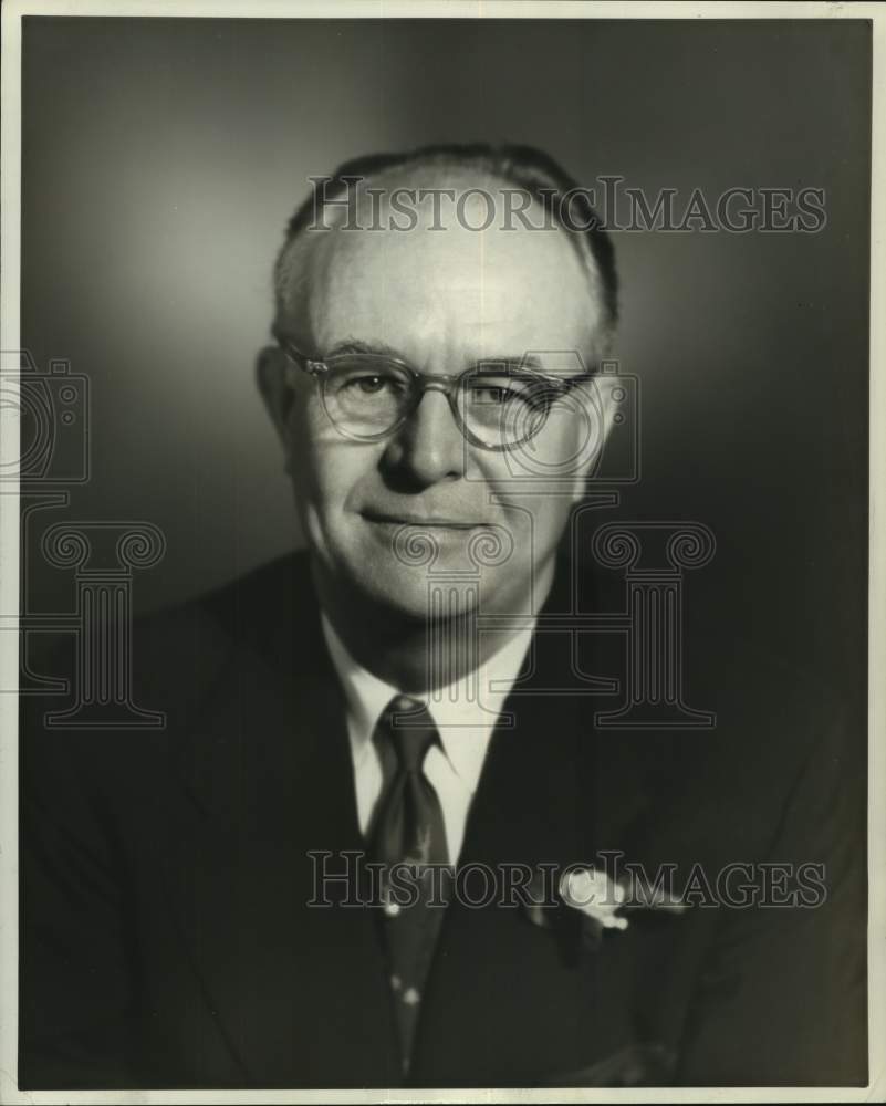 Press Photo Head and Shoulders Portrait of G. M. Knebel - Historic Images