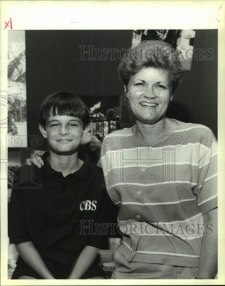 1993 Press Photo No Ski Club - Jonathan &amp; Sybil Klopf - nob52051- Historic Images