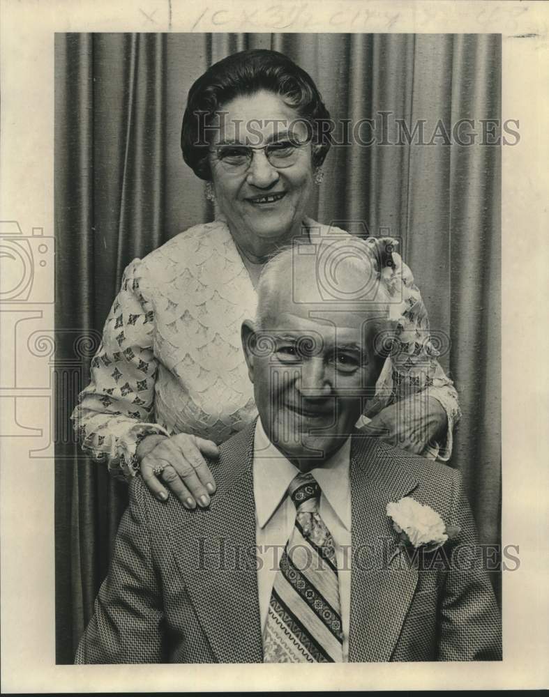 1974 Mr. and Mrs. Ernest F. King Sr.&#39;s 50th wedding anniversary - Historic Images