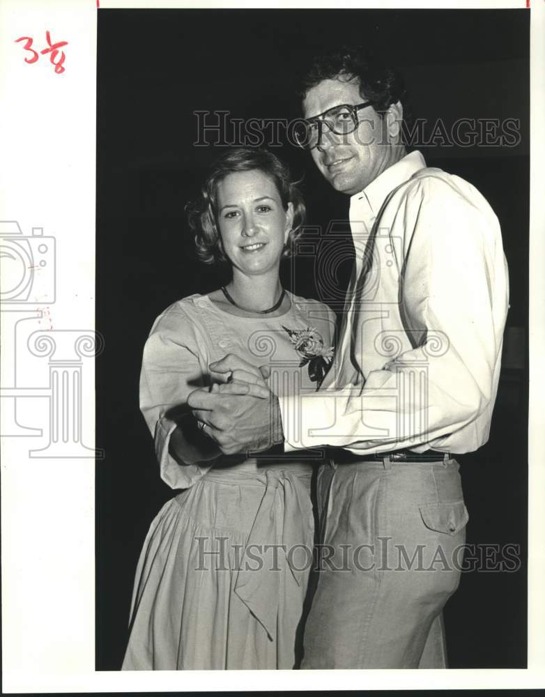 1986 Press Photo Shelby Key and Greg Gambel at the Benefit for Children&#39;s House - Historic Images