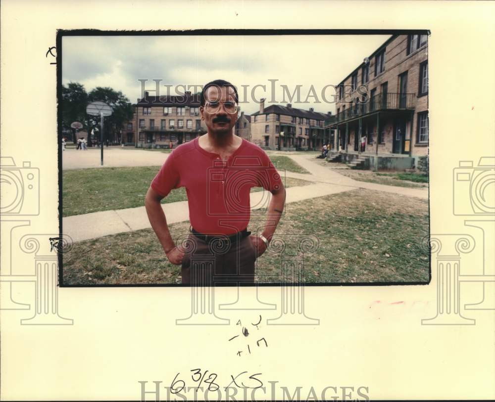 1989 Press Photo Paulfrey Johnson - Historic Images