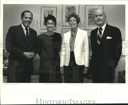 1988 Press Photo Attendees at YMCA's Founders' Day. - Historic Images