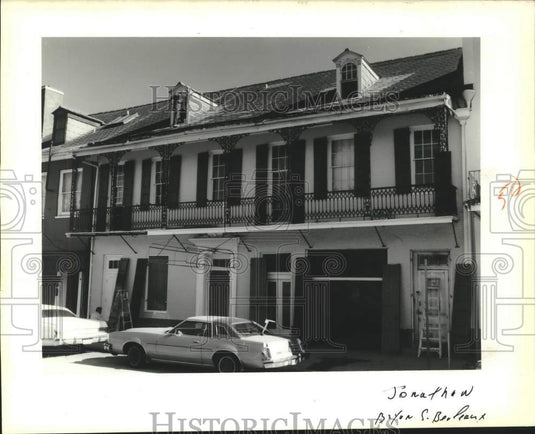 1988 Press Photo Jonathan's Restaurant at 712 North Rampart - Historic Images