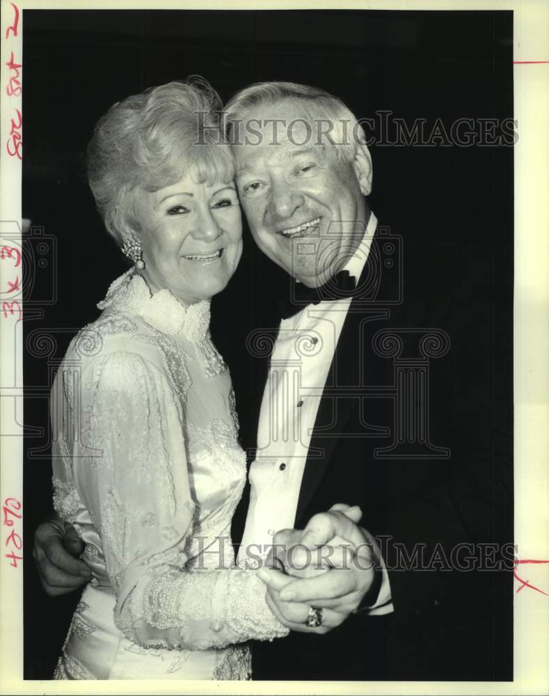 1992 Press Photo Ruth and Cecil Keeney at LSUMC - Historic Images