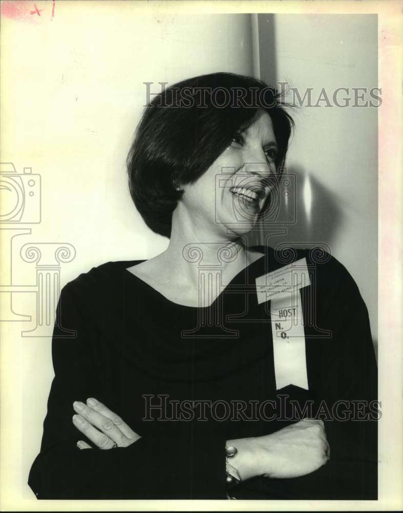 1992 Press Photo New Orleans Host Jo Lawton at Ophthalmology Symposium - Historic Images