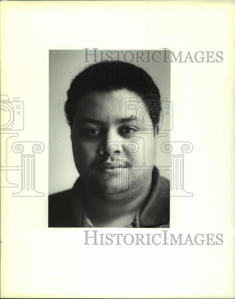 1991 Press Photo Louis Lawrence, 1986 Valedictorian graduate - Historic Images