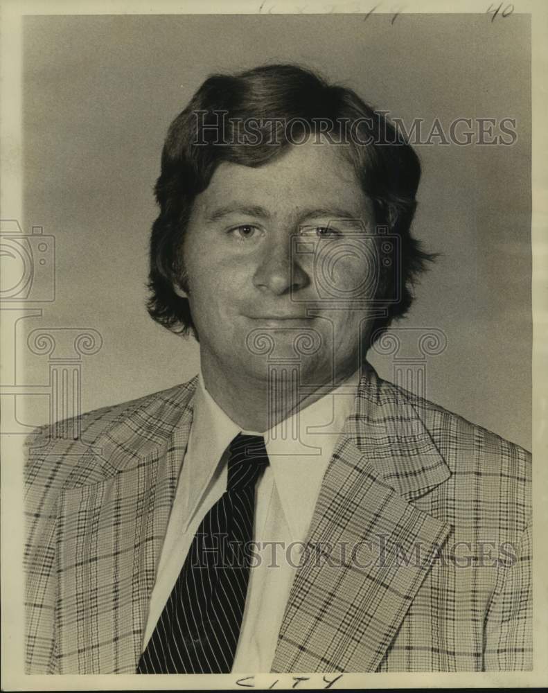 1974 Edward F. LeBlanc Jr., President, Young Democrats of Louisiana - Historic Images