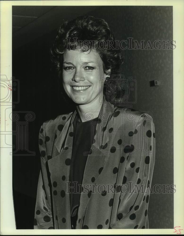 1989 Press Photo Janet Larue, Jefferson Bar Association Auxiliary Brunch - Historic Images