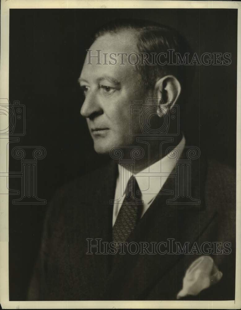 1944 Press Photo James A. Jackson, president of The Continental Bank &amp; Trust Co.-Historic Images