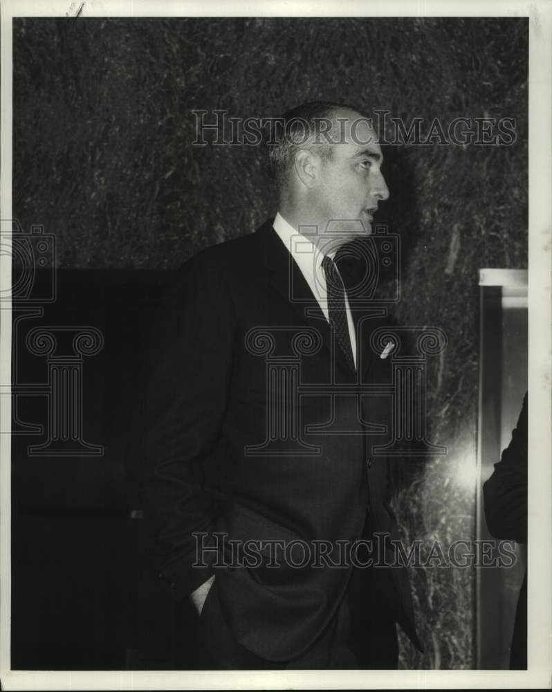 1968 Press Photo John Jackson Jr. at Judge O'Hare Hearing, State Supreme Court - Historic Images