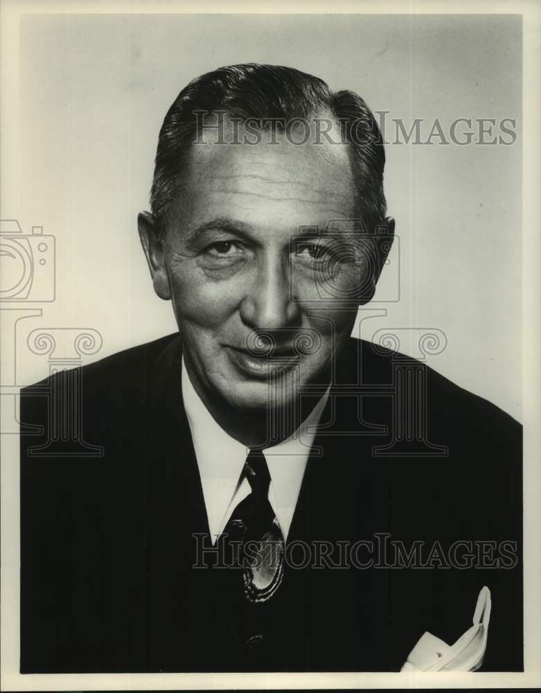 1954 Press Photo Lee Jackson, President, The Firestone Tire &amp; Rubber Company-Historic Images