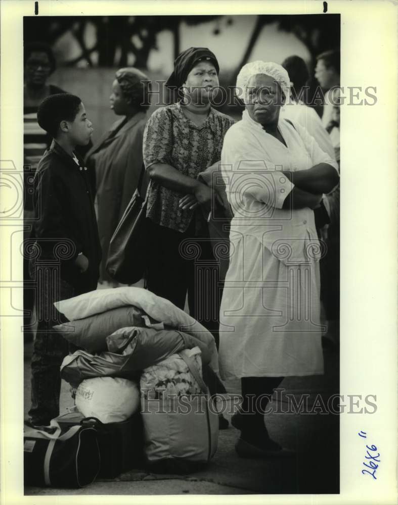 1989 Press Photo Mayola Jackson to attend rally for better housing Washington DC - Historic Images