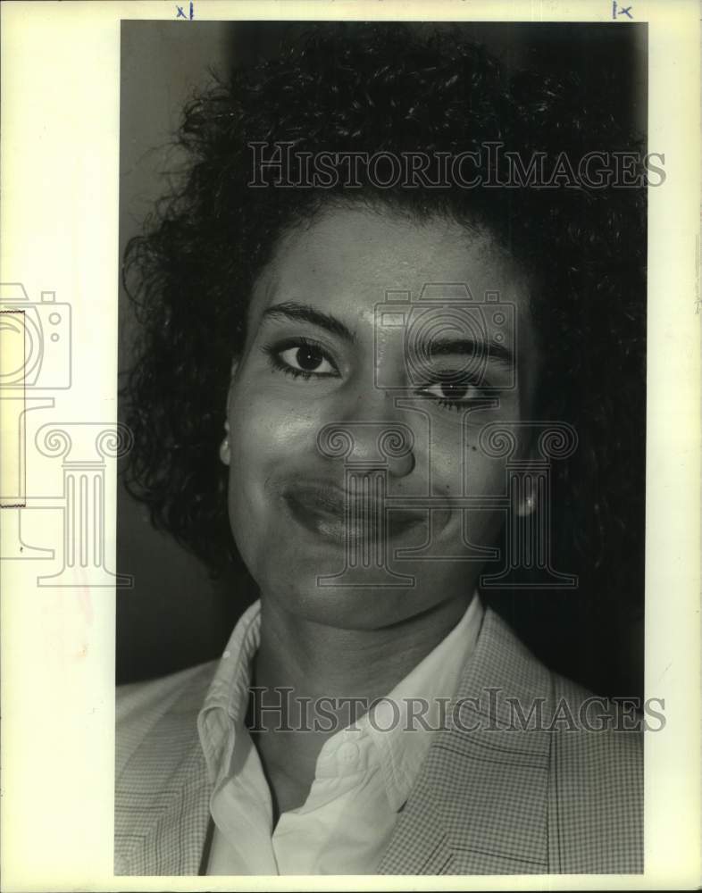 1989 Press Photo Rose Ledet, interim clerk of court - Historic Images