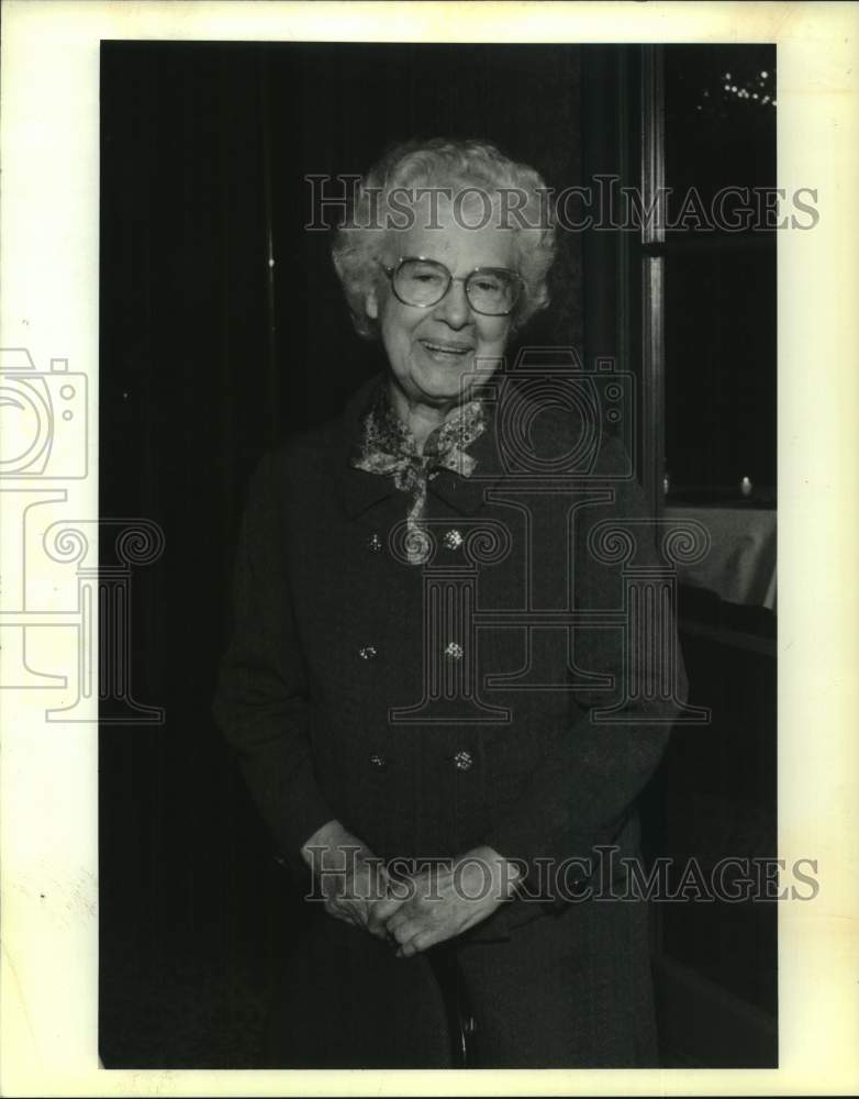 1991 Press Photo The Lady Margaret Lauer at Reception for Equestrian Order - Historic Images