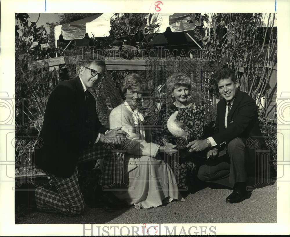 1986 Press Photo The Twilight Adventure at the Louisiana Nature Center - Historic Images