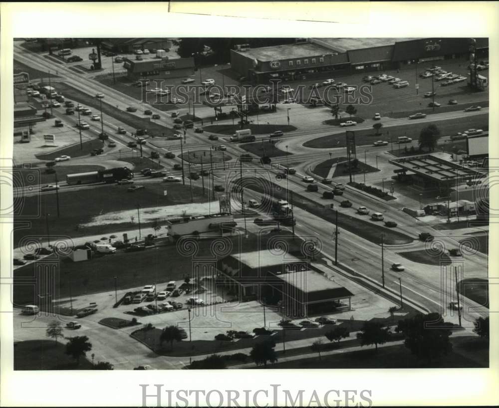 1991 Press Photo View of Lapalco Boulevard - Historic Images