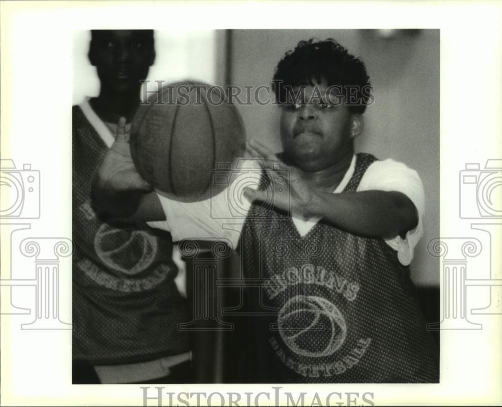 1994 Press Photo Basketball - Higgins H.S. Basketball player Danielle Pittman - Historic Images