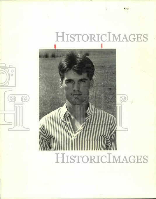 1989 Press Photo Covington High Lions pitcher, Nickie Holden - Historic Images